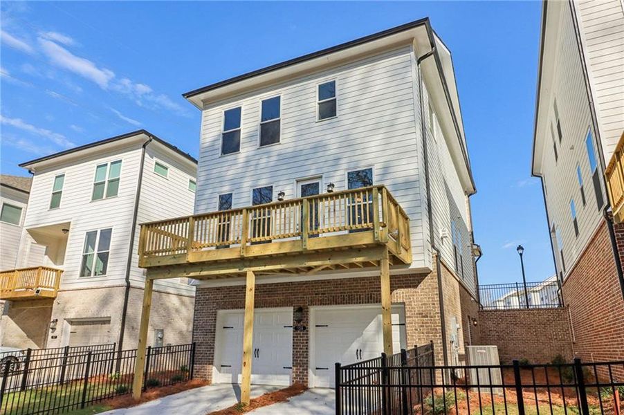 Exterior details and patio area of a home in Brackley Single Family, Cumming (Image 37). Exterior details and patio area of a home in Brackley Single Family, Cumming (Image 37).