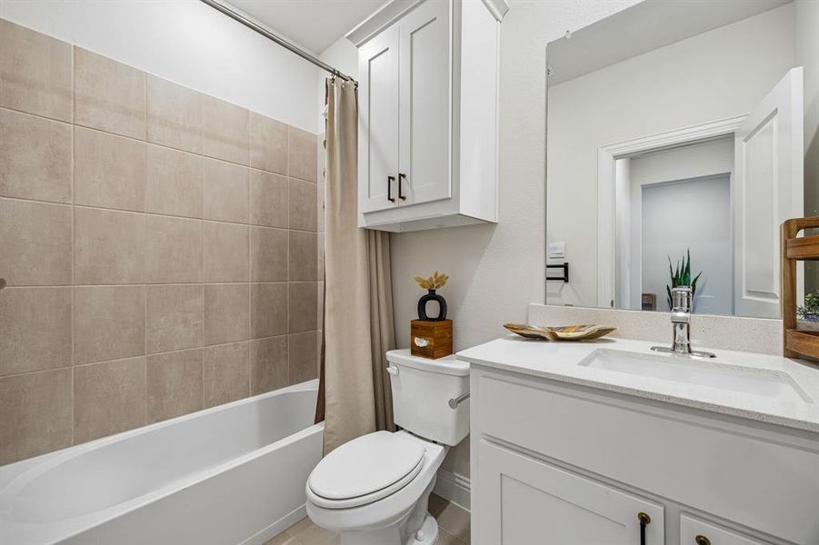 Furnished interior view inside a new home in , Little Elm (Image 32).