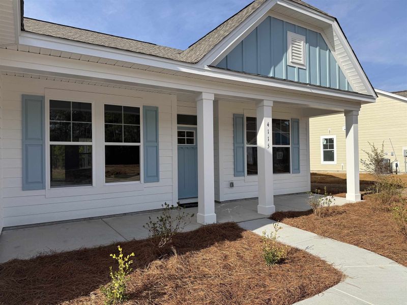 Exterior details and patio area of a home in Westwood Reserve, Conway (Image 3).