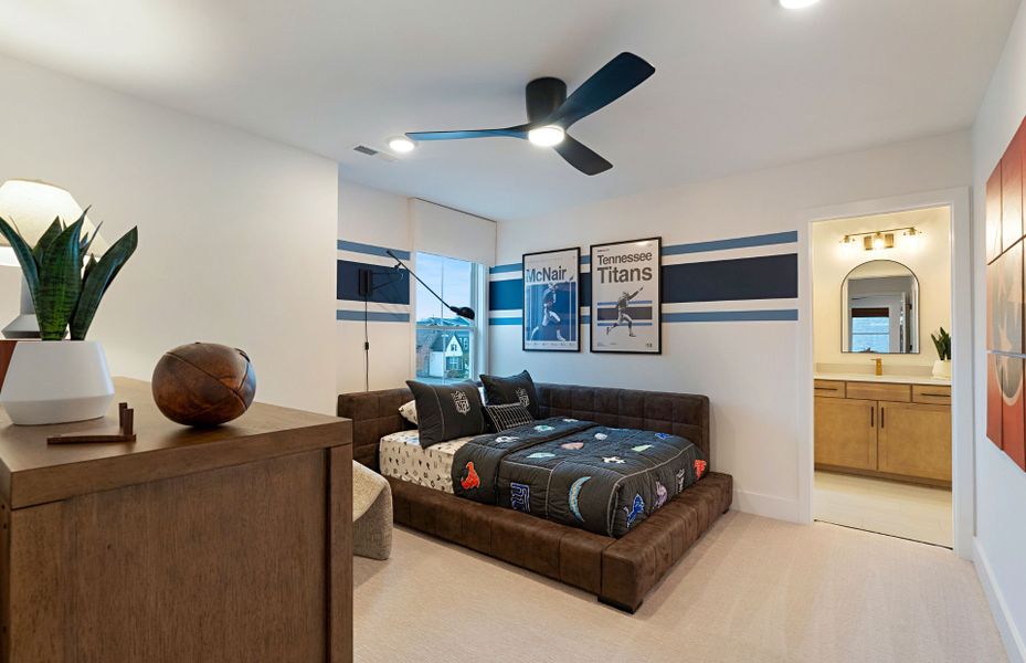 Representative furnished interior of a home built from the Valleybrook by Pulte Homes in Devonshire, Mount Juliet (Image 13).