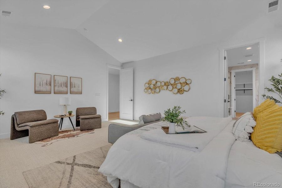 Furnished interior view inside a new home in , Louisville (Image 32).