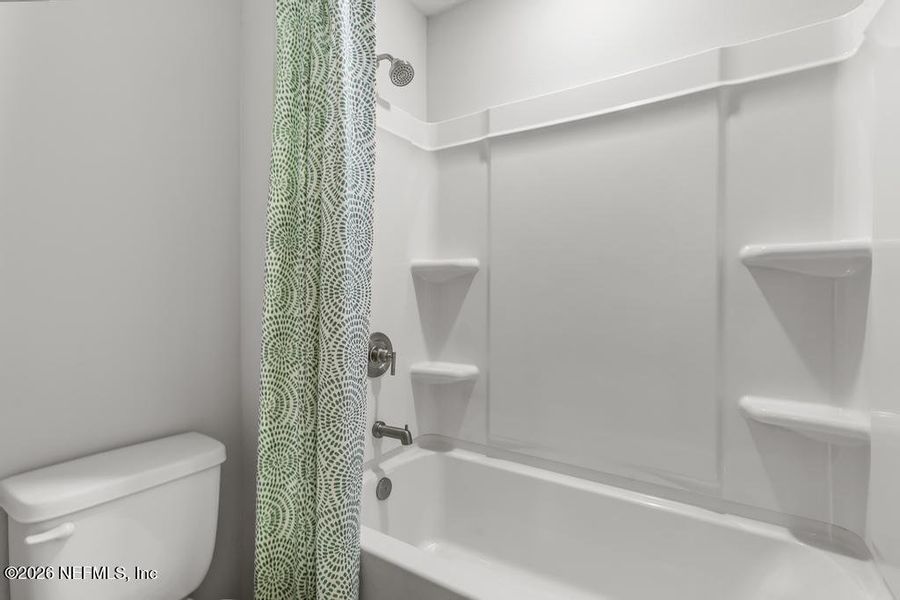 Furnished interior view inside a new home in The Landings at Pecan Park, Jacksonville (Image 15).