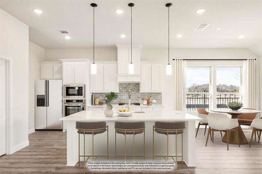 Furnished interior view inside a new home in Addison Hills, Cedar Hill (Image 9).