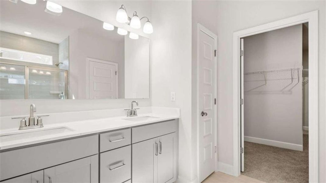 Furnished interior view inside a new home in Evergreen Crossing, Locust Grove (Image 9).
