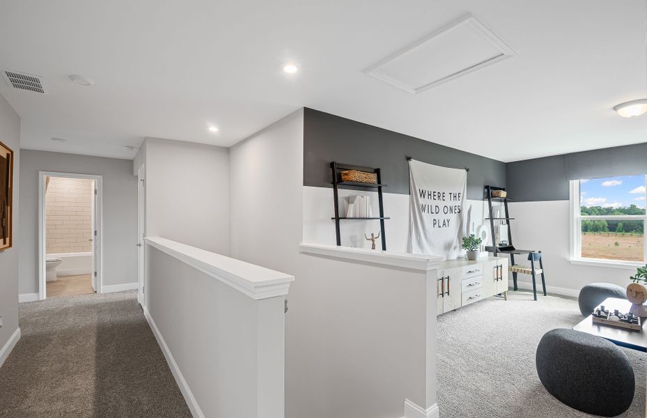 Representative furnished interior of a home built from the Valen by Pulte Homes in Overland, Locust Grove (Image 17).