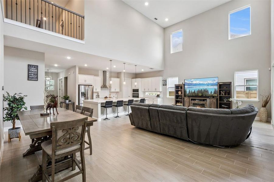 Furnished interior view inside a new home in Weslyn Park at Sunbridge, St. Cloud (Image 8).