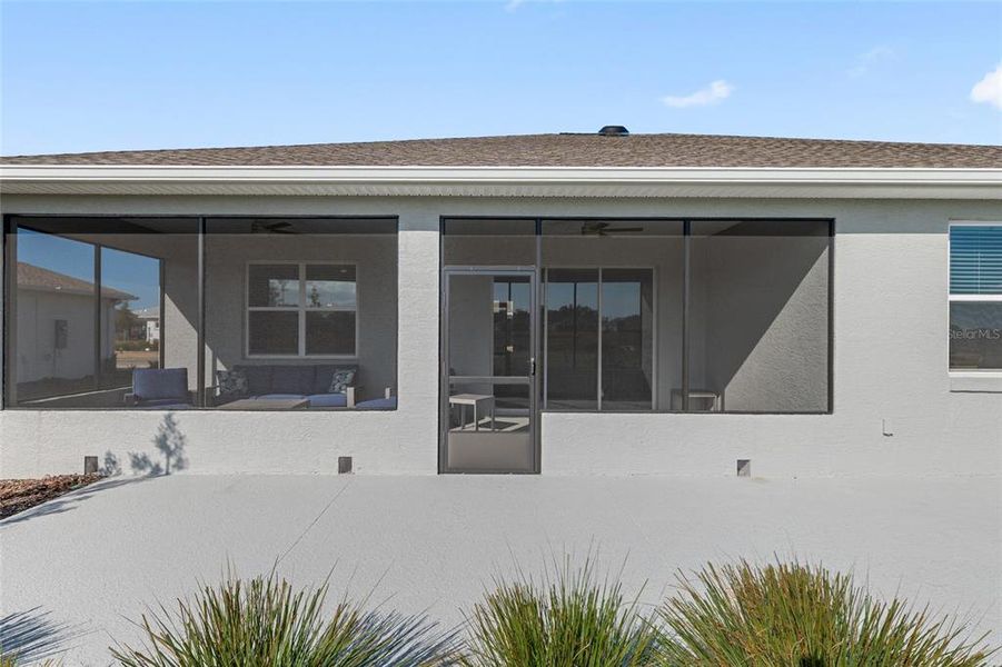 Exterior details and patio area of a home in , Ocala (Image 35).