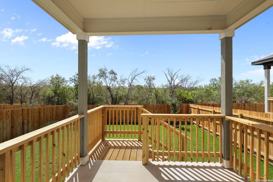 Exterior details and patio area of a home in Summerlin, San Antonio (Image 3). Exterior details and patio area of a home in Summerlin, San Antonio (Image 3).