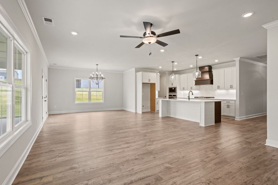 Spacious, unfurnished interior of a new home in Cherokee Knoll, Williamston (Image 14).