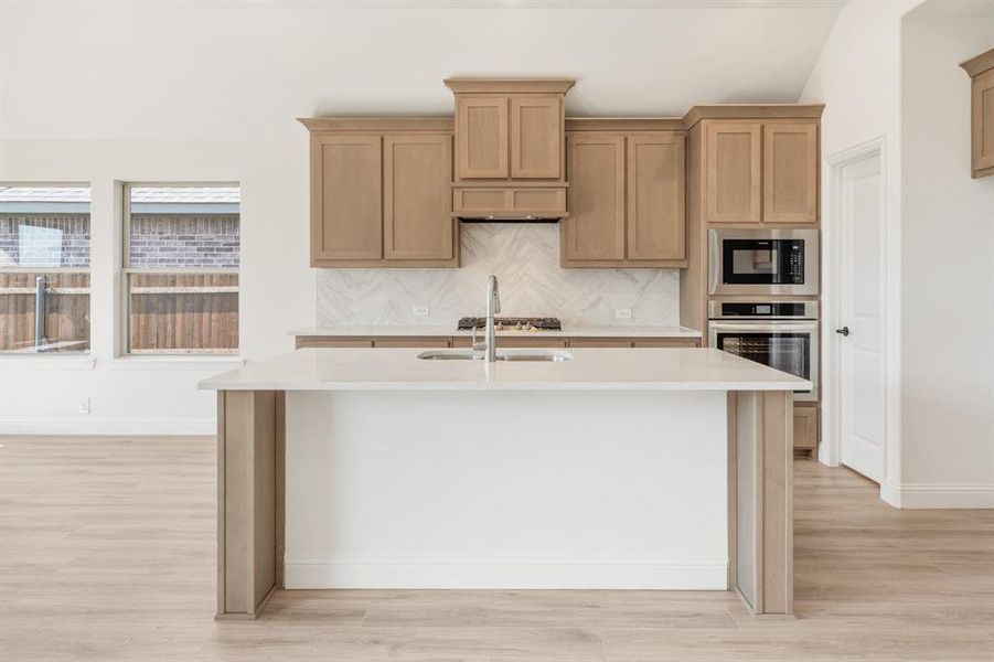 Furnished interior view inside a new home in Star Ranch Classic 50, Godley (Image 9). Furnished interior view inside a new home in Star Ranch Classic 50, Godley (Image 9).