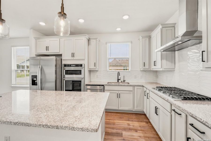 Furnished interior view inside a new home in , New Braunfels (Image 6).