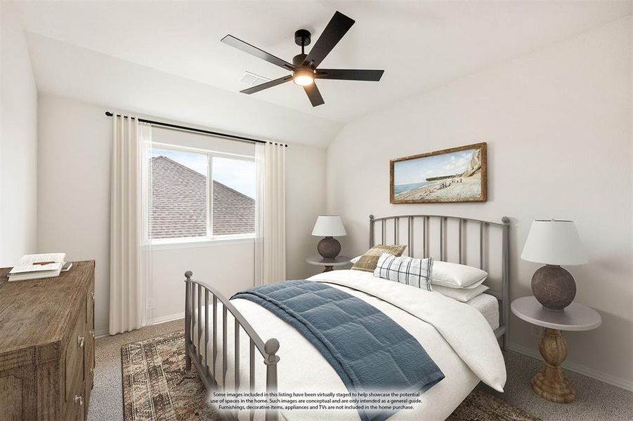 Furnished interior view inside a new home in Mockingbird Hills 60-65, Joshua (Image 12). Furnished interior view inside a new home in Mockingbird Hills 60-65, Joshua (Image 12).