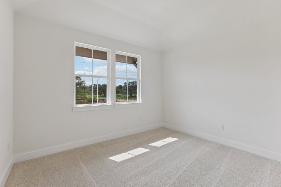 Spacious, unfurnished interior of a new home in Persimmon, Buda (Image 29). Spacious, unfurnished interior of a new home in Persimmon, Buda (Image 29).