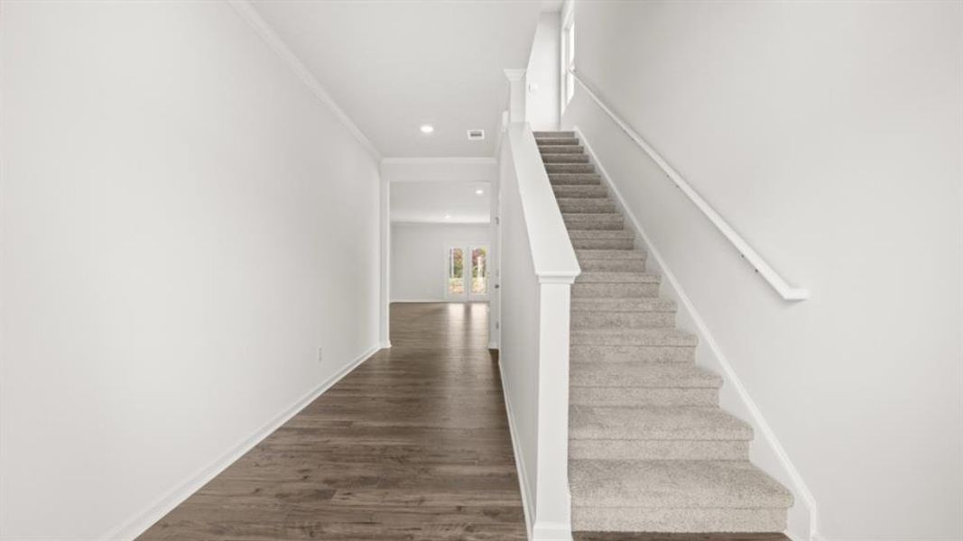 Spacious, unfurnished interior of a new home in Parkside at Carter Grove, Cartersville (Image 50).