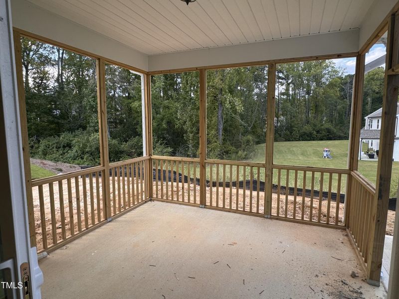 Screened in porch lot 69