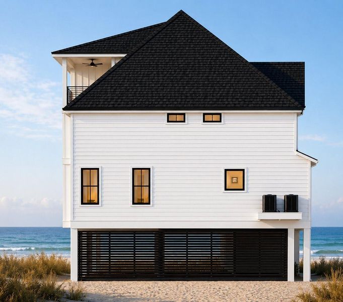 Rendering of opposite side