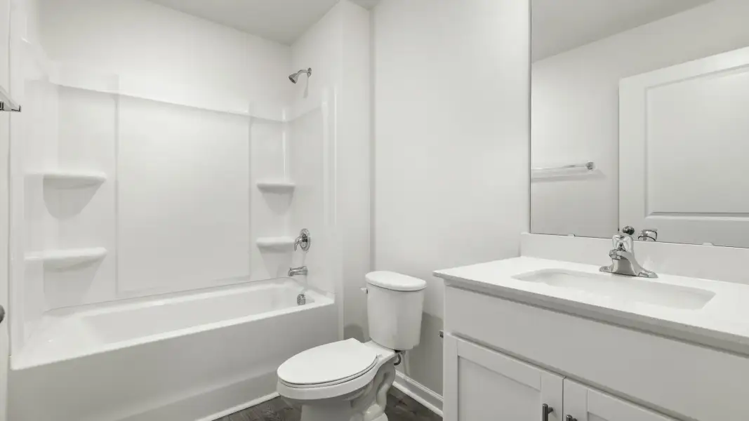 Furnished interior view inside a new home in Madison Gardens, Lexington (Image 9).