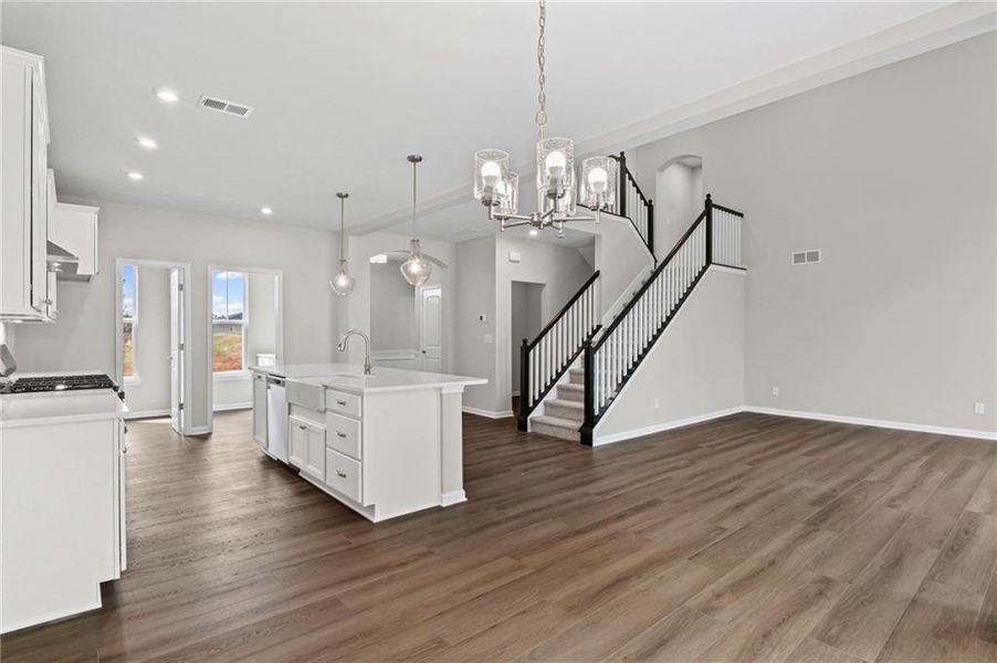 Spacious, unfurnished interior of a new home in Pickens Bluff, Hiram (Image 23). Spacious, unfurnished interior of a new home in Pickens Bluff, Hiram (Image 23).