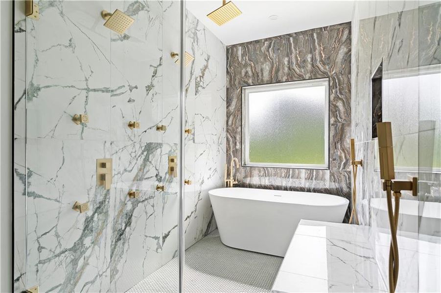 Furnished interior view inside a new home in , Decatur (Image 10).