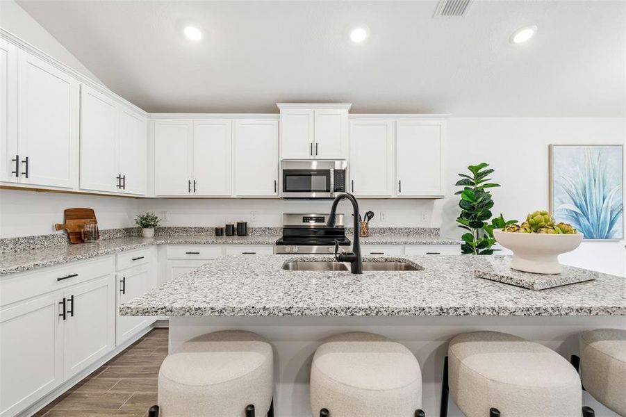 Furnished interior view inside a new home in Abbey Glen, Dade City (Image 12). Furnished interior view inside a new home in Abbey Glen, Dade City (Image 12).
