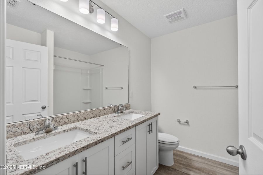 Furnished interior view inside a new home in , Jacksonville (Image 15). Furnished interior view inside a new home in , Jacksonville (Image 15).