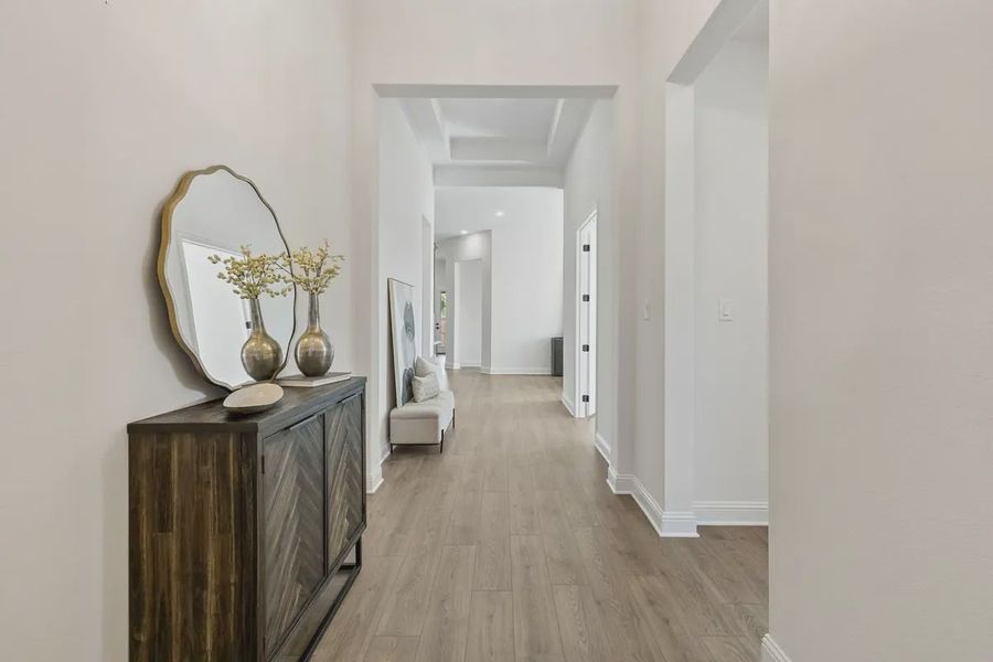 Furnished interior view inside a new home in Talia, Mesquite (Image 10).