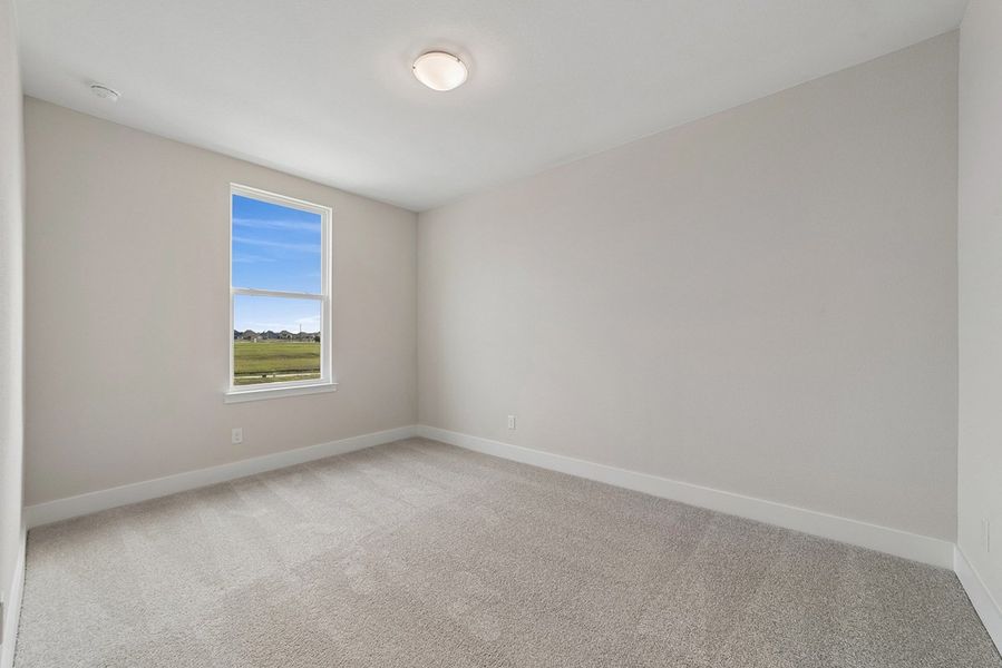 Representative unfurnished interior of a home built from the Kinsley by Landon Homes in Dominion at Brookhollow, Prosper (Image 28). Representative unfurnished interior of a home built from the Kinsley by Landon Homes in Dominion at Brookhollow, Prosper (Image 28).