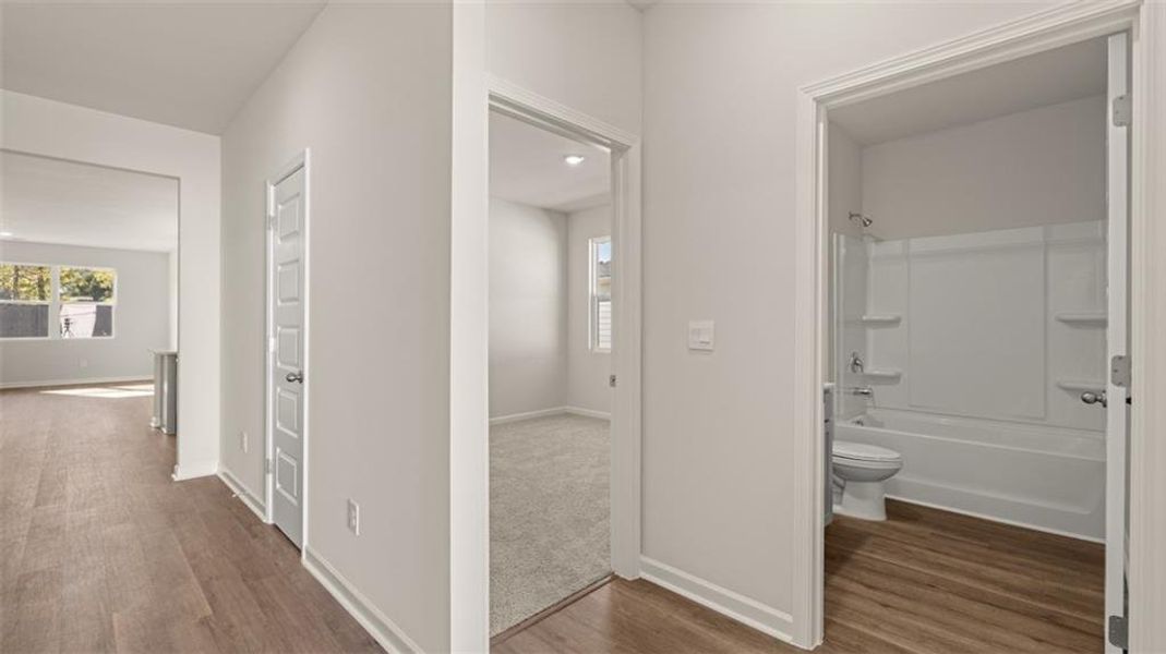 Spacious, unfurnished interior of a new home in Jackson Landing, Jefferson (Image 22).