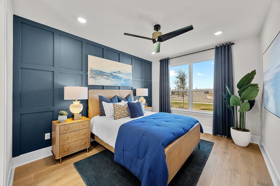 Representative furnished interior of a home built from the The Cameron by Westin Homes in Flora - 60', Hutto (Image 16).