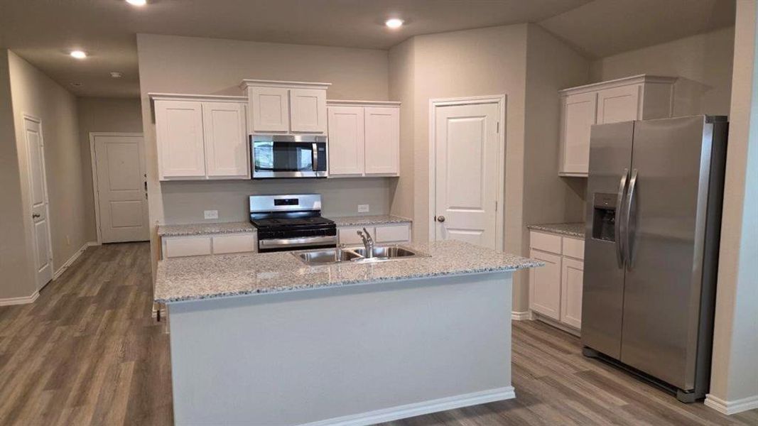 Furnished interior view inside a new home in Rosewood at Beltmill, Fort Worth (Image 6).