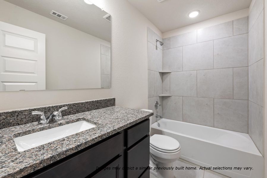 Furnished interior view inside a new home in Eagles Landing, Waco (Image 13).