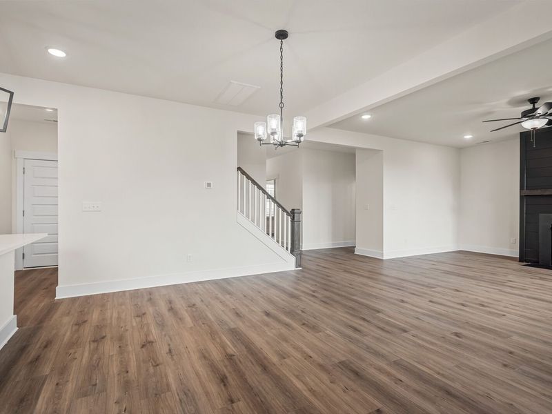 Spacious, unfurnished interior of a new home in Woods Crossing, Gallatin (Image 37).