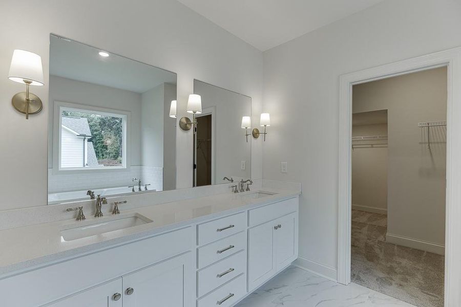 Furnished interior view inside a new home in , Sugar Hill (Image 16). Furnished interior view inside a new home in , Sugar Hill (Image 16).