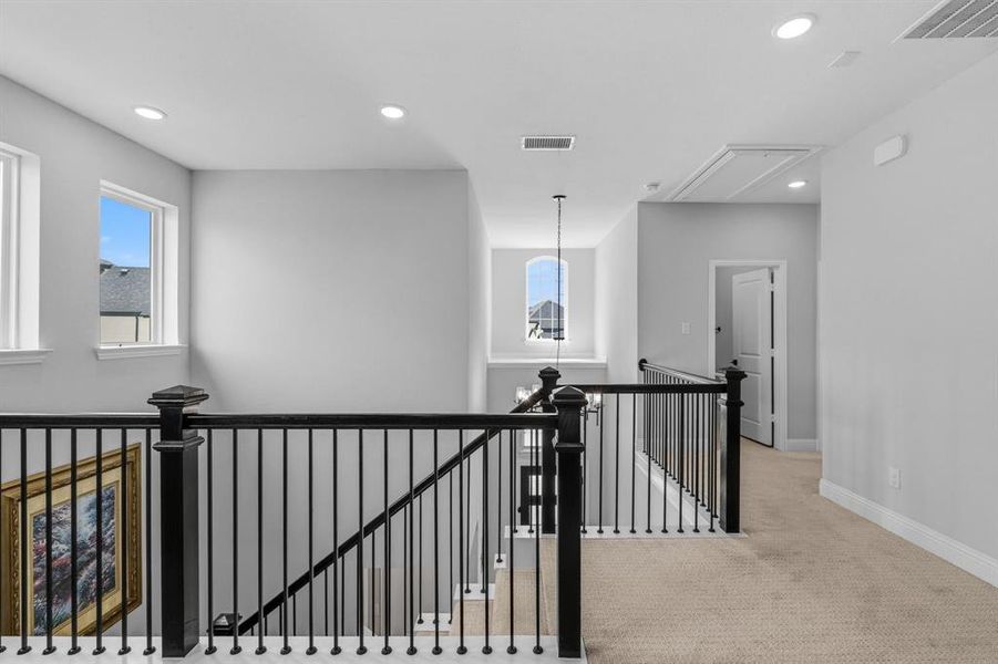 Furnished interior view inside a new home in Lexington Frisco, Frisco (Image 24).