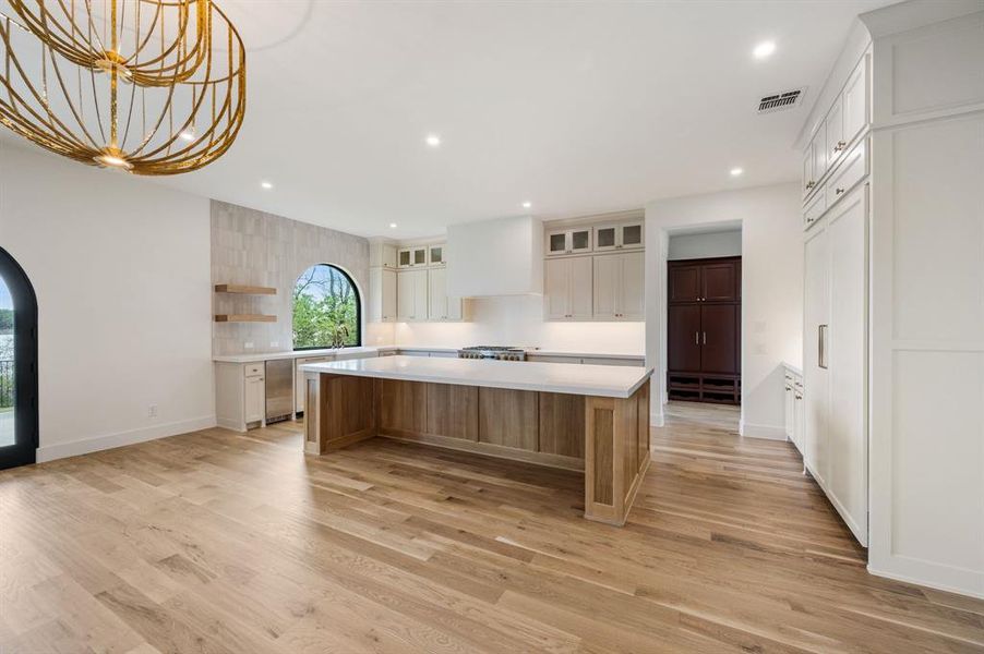 Furnished interior view inside a new home in The Resort on Eagle Mt. Lake, Fort Worth (Image 10).