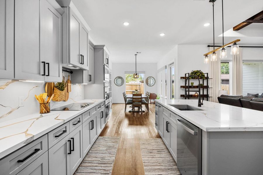 Furnished interior view inside a new home in , Montgomery (Image 16). Furnished interior view inside a new home in , Montgomery (Image 16).