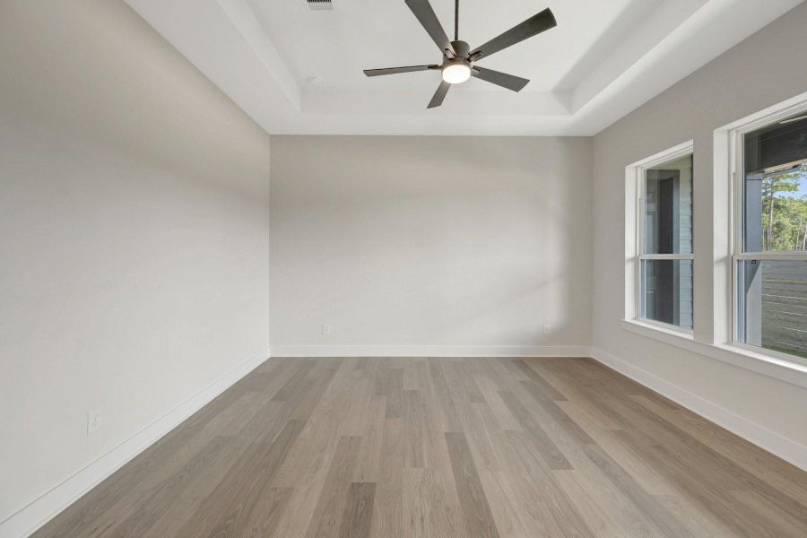 Spacious, unfurnished interior of a new home in Two Step Farm - Landmark Row Collection, Montgomery (Image 24). Spacious, unfurnished interior of a new home in Two Step Farm - Landmark Row Collection, Montgomery (Image 24).