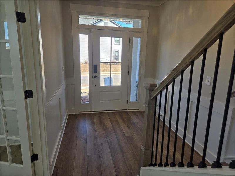 Spacious, unfurnished interior of a new home in Twin Lakes, Hoschton (Image 10). Spacious, unfurnished interior of a new home in Twin Lakes, Hoschton (Image 10).