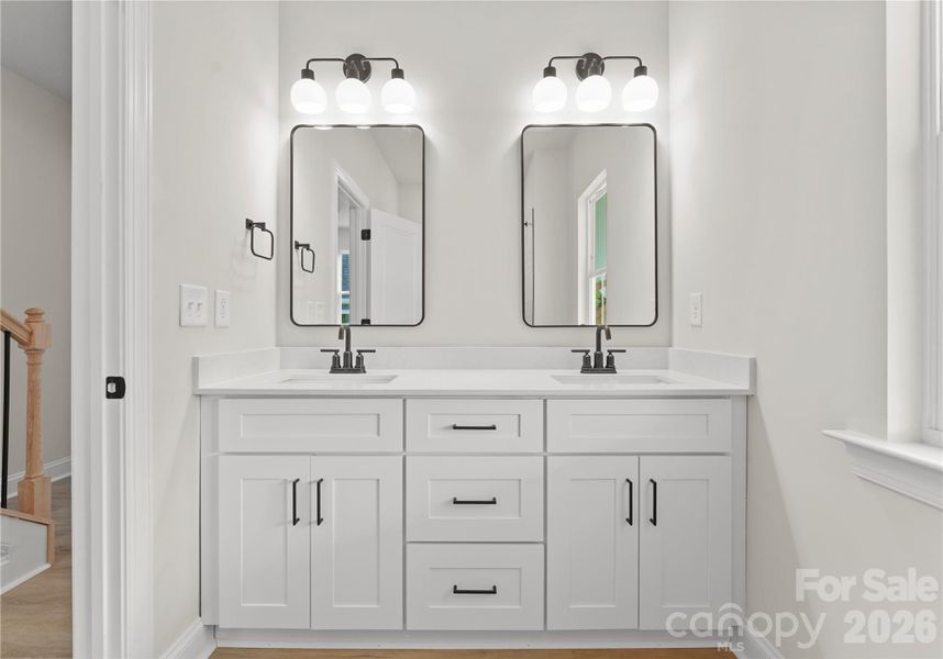 Furnished interior view inside a new home in , Belmont (Image 13).