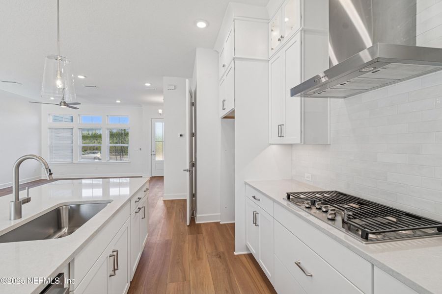 Furnished interior view inside a new home in Seven Pines 24' Rear Entry Townhomes, Jacksonville (Image 13).