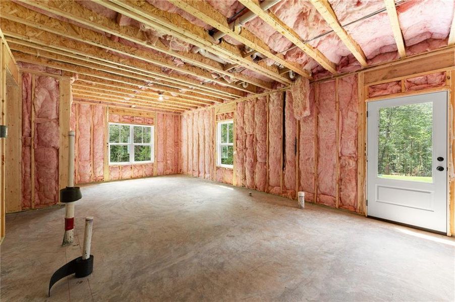 In-progress construction of a new home in , Commerce, GA (Image 63). In-progress construction of a new home in , Commerce, GA (Image 63).
