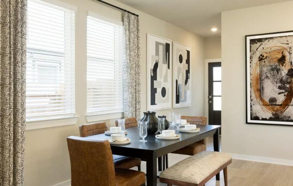 Photo is not of the actual home, but is an inspirational photo of builder’s model home and may depict options, furnishings, and/or decorator features that are not included