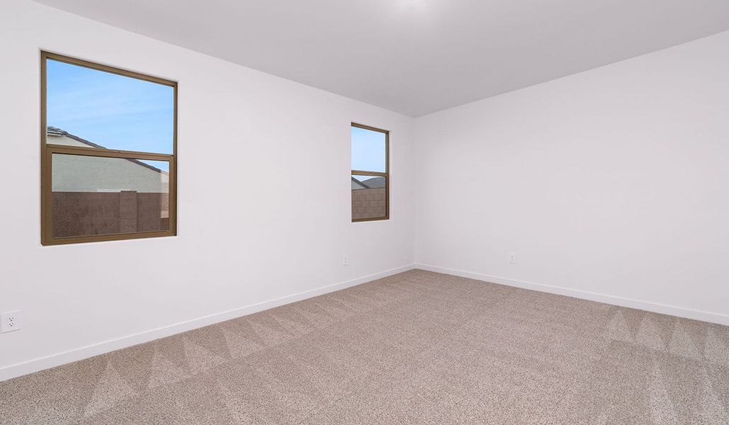 Spacious, unfurnished interior of a new home in Saguaro Bloom, Marana (Image 22). Spacious, unfurnished interior of a new home in Saguaro Bloom, Marana (Image 22).
