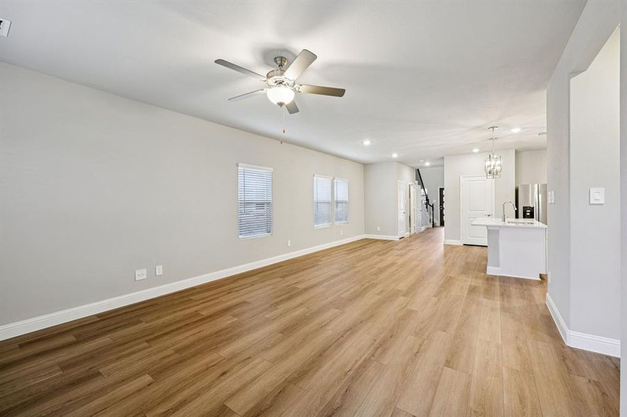 Spacious, unfurnished interior of a new home in Parks at Foster Crossing - Spring Series, Anna (Image 25).