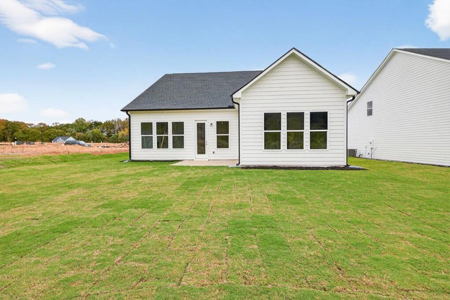 Exterior details and patio area of a home in Red Bird Manor, Jefferson (Image 4). Exterior details and patio area of a home in Red Bird Manor, Jefferson (Image 4).