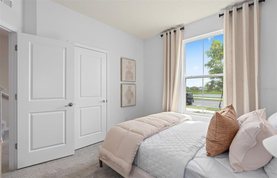 Furnished interior view inside a new home in EverBe, Orlando (Image 28).