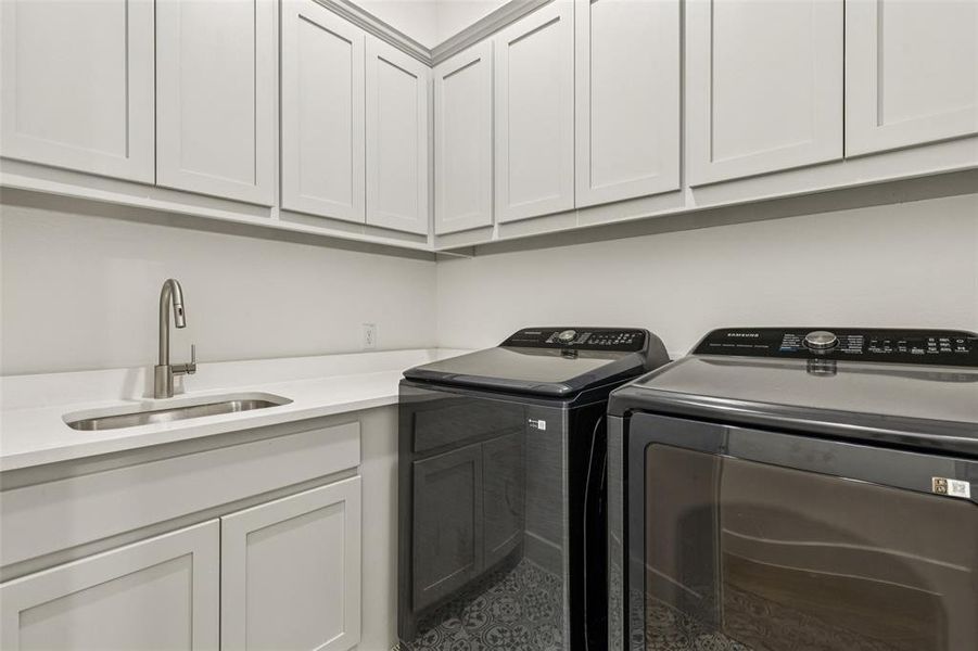 Close-up of interior finishes inside a home in , Aubrey (Image 19).