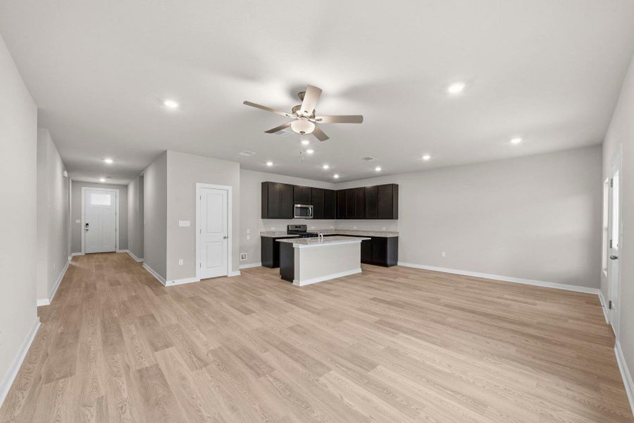 From Family Room to Open Concept Kitchen