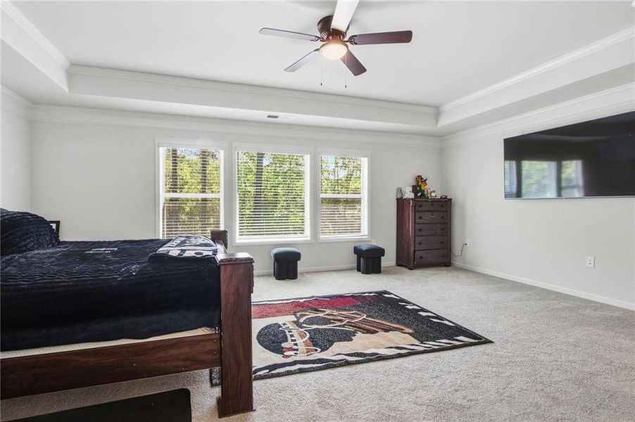Furnished interior view inside a new home in , Newnan (Image 17).