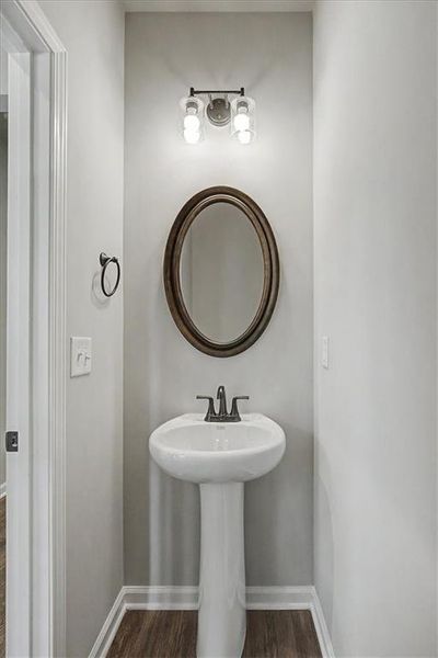 Furnished interior view inside a new home in Sawmill Creek, Austell (Image 8).